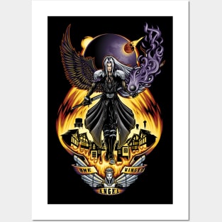 One Winged Angel Posters and Art